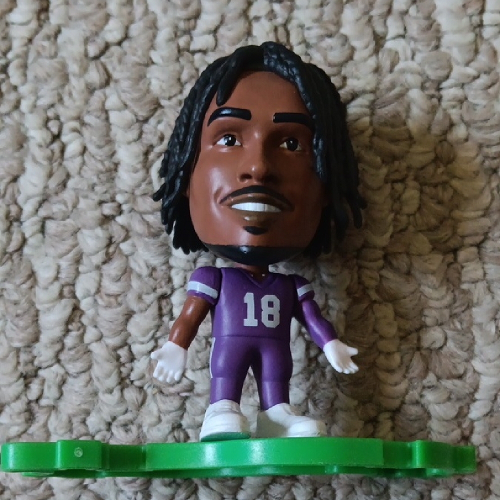 Justin Jefferson Minnesota Vikings  Football Player Figure Toy